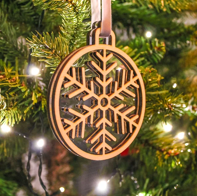 Let It Snow handmade Christmas decoration