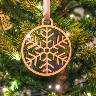 Let It Snow handmade Christmas decoration