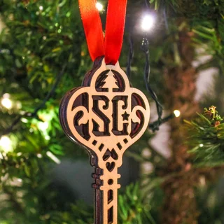 Magic Key handmade Christmas decoration