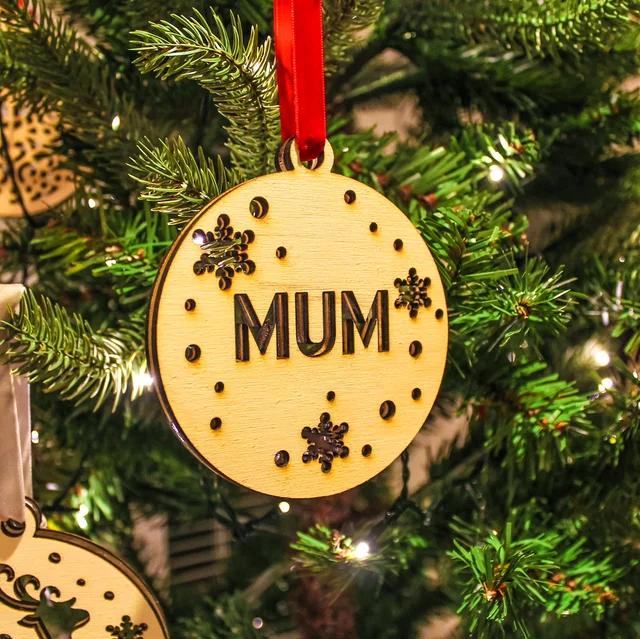 Mum handmade Christmas decoration