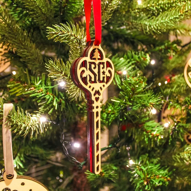 Santa Claus Magic Wand handmade Christmas decoration