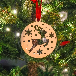 Something Kinda Reindeer handmade Christmas decoration