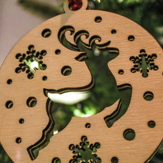 Something Kinda Reindeer handmade Christmas decoration