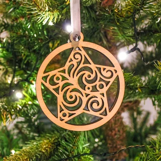 Starlight handmade Christmas decoration